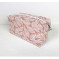 Leaf Cosmetic Bag - Hazelnut