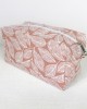 Leaf Cosmetic Bag - Hazelnut