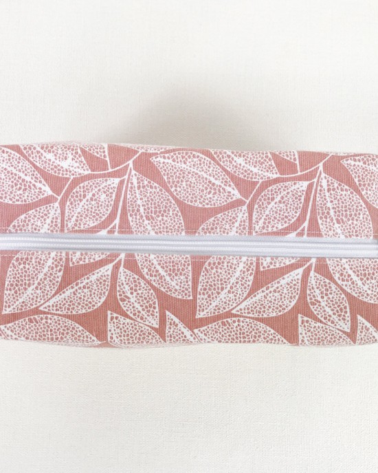 Leaf Cosmetic Bag - Hazelnut