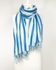 Striped Azure Sarong Striped Azure Sarong