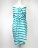 Striped Sky Blue Sarong