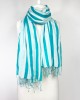 Striped Sky Blue Sarong